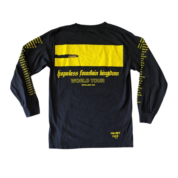Halsey Hopeless Fountain Kingdom 2017 Tour Long Sleeve T Shirt Size Small - Picture 2 of 7